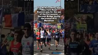 MTA asking NYC Marathon runners 5Boro bikers to pay Verrazzano toll report says Link 🔗 in bio [upl. by Mellitz]