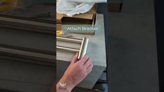 Avail Double Towel Rail and Grab Rail Unboxing and Assembly [upl. by Lobell]