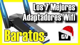 📶🔥 Los 7 MEJORES Adaptadores Wifi BARATOS de Amazon 2024✅CalidadPrecio Para PC  USB  TP Link [upl. by Jasen]