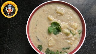 Kumbakonam Kadappa Recipe in Tamil  கும்பகோணம் கடப்பா  Best side dish for idly dosa [upl. by Enitsahc]