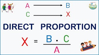 DIRECT PROPORTION  How to solve problems with directly proportional relationships [upl. by Adao431]