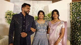 Sharon angel stella Ramola amp Daniel reception drpaul Dhinakaran daughter sweety😍pls sub🙏 [upl. by Nabatse]