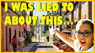 4K Saint Augustine Florida This is what EVERYONE GETS WRONG [upl. by Akirdna]