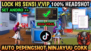 👹2024  SENSI 100 Headshot ❗Sensitivitas FF Auto Headshot 2024  Sensitivitas Headshot Free Fire [upl. by Anisirhc]