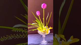 Purple Tulips Flower Arrangement [upl. by Dibri]