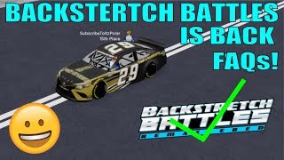 BACKSTRETCH BATTLES IS BACK EVERYTHING YOU NEED TO KNOW  Roblox [upl. by Ennayr]