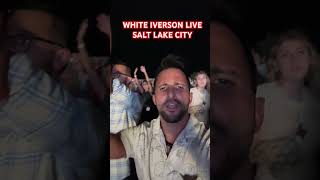 POST MALONE WHITE IVERSON LIVE SALT LAKE CONCERT postmalone iverson livemusic concerts [upl. by Sylvan]