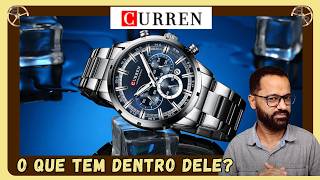 CURREN O que tem dentro deste relógio Compete com Technos Orient  Fossil Ezequias Relojoeiro [upl. by Virgin]