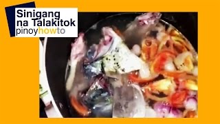 Fish Soup Recipes Sinigang na Talakitok Pinoy How To [upl. by Zabrine]