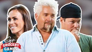 First GGG Episode Ever  Guys Grocery Games Recap  S1 E1  Food Network [upl. by Engdahl285]