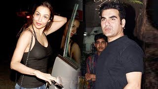 Malaika Arora amp Arbaaz Khan Together At Father Salim Khan Birthday Party 2017 [upl. by Williamson]