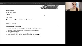 M23 IB Economics Paper 1 SL fully solved TZ 1 [upl. by Hesketh724]