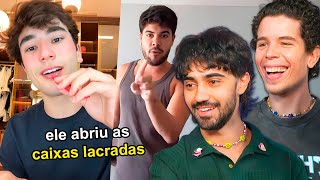 Álvaro expõe menino que invadiu sua casa pra gravar tiktok [upl. by Airdnat]