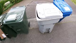 Curotto can garbage truck compost POV [upl. by Ciredor568]