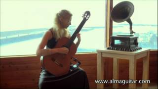 ABarrious Un Sueno en la Floresta by Katerina Pushkarenko classical guitar [upl. by Wind]