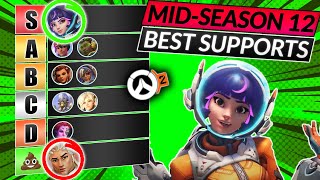 Overwatch Season 13 Mid Season Tier List Sombra Rework shorts [upl. by Rockefeller]