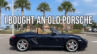 I bought an old Porsche  2006 Porsche Boxster S 987 [upl. by Sopher231]