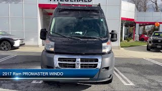 2017 Ram PROMASTER WINDO 2500 High Roof 159 inch [upl. by Lindgren]