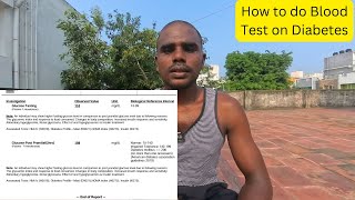 How to Check Blood Test on Diabetes  Tamil  Sidha Medicine iamarun1992 diabetes [upl. by Harras360]