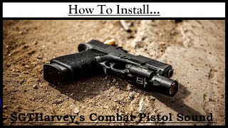 LSPDFR  GTA V  Installing SGT Harveys Realistic Combat Pistol Sounds [upl. by Ellerehs203]