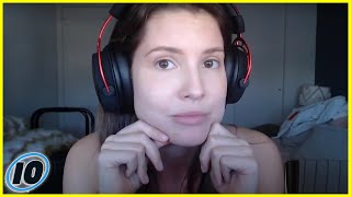 Amanda Cerny Begs For Twitch Subscribers [upl. by Ahsemit]