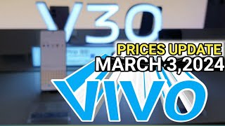 VIVO PRICES UPDATE Y02 SERIESY17sY27sY36V29e 5GV295GV305G [upl. by Akkimat]