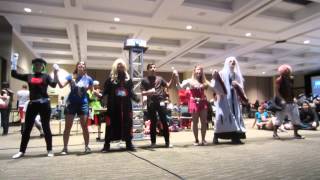 SakuraCon 2013 Just Dance 3 Konshens Jamaican Dance [upl. by Ym812]