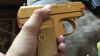 Airsoft Colt Pocket pistol review [upl. by Bowers]