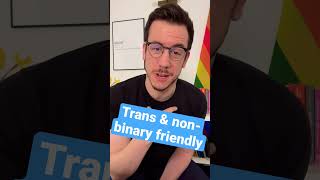 Trans and nonbinary safe space shorts [upl. by Omura]