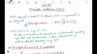 OFDM 21 Discrete Multitone Modulation [upl. by Lud]