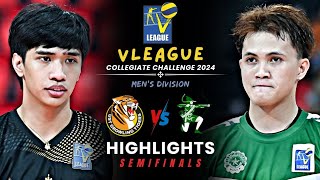 UST VS DLSU Full Game Highlights  SEMIFINALS Game 2  VLeague Collegiate Challenge 2024 [upl. by Ileane394]