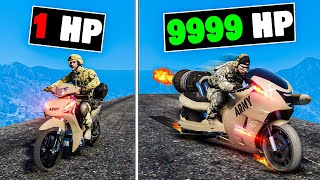 Upgrading to the FASTEST ARMY Bike in GTA 5 [upl. by Acirre673]