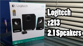 Logitech z213 Speakers Review [upl. by Enomar902]