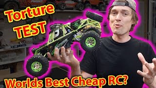 Unboxing amp Torture Test  best CHEAP RC Car wltoys 12428 [upl. by Lyndsie]