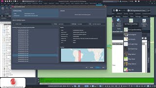 Sistema de coordenadas Elevação vertical e MAPA ESRI AutoCAD Civil 3D 2025 [upl. by Nehr]