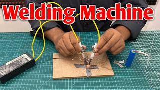 Welding Machine कैसे बनाये  Spot Welding Machine  How To Make Welding Machine at Home [upl. by Apollus]