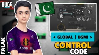 i8 Falak Control Code  Best 4 Finger Control Code for Bgmi amp Pubg Mobile  Its BugG [upl. by Kari244]