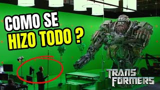 Asi Se hizo TRANSFORMERS El Despertar de las Bestias  Detrás de Cámaras y Efectos Especiales 😱 [upl. by Arretnahs]