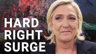 French voters turning to Marine LePen’s detoxified’ far right party [upl. by Bamby]