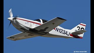 Glasair III Race 39 Qualifying attempt  Reno Airraces 2023 [upl. by Yelekreb]