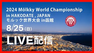 【825 中継】2024 Mölkky World Championship in HAKODATE  JAPAN 界大会本戦（上位トーナメント／フレンドリートーナメント） [upl. by Dnyletak]