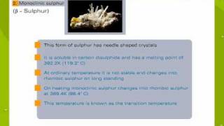 Copy of Structure And Allotropes Of Sulphur [upl. by Goldshell]