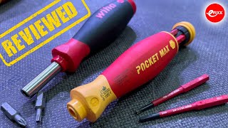 The Wiha PocketMax Screwdriver Ideal for Electricians Going Places [upl. by Ettennal]