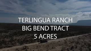 5 Acres in Terlingua Ranch Big Bend Valley [upl. by Anilejna538]