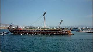 Row on an Ancient Greek Warship trireme  3 dates in July 2023 ATHENS GREECE [upl. by Mungo367]