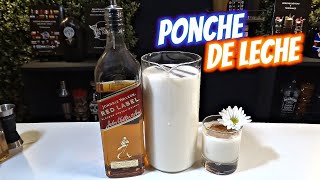 Bebidas para las Fiestas  PONCHE DE LECHE con WHISKY [upl. by Ahsiemat230]