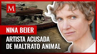 ¿Quién es Nina Beier La artista que usó a perros en su exposición en el Museo Tamayo [upl. by Vera963]