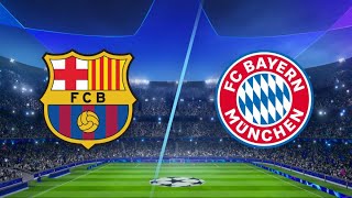 FC Barcelona vs Bayern Munich  UEFA Champions League live stream [upl. by Devinne]