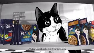 Purina Serbia  Purina Felix® hrana za mačke  20s [upl. by Arikehs618]