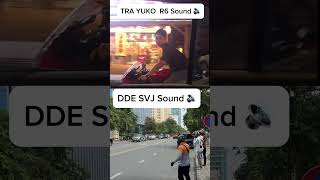 R6 F1 sound vs DDE Lamborghini SVJ Sound trayuko dde [upl. by Llerud]